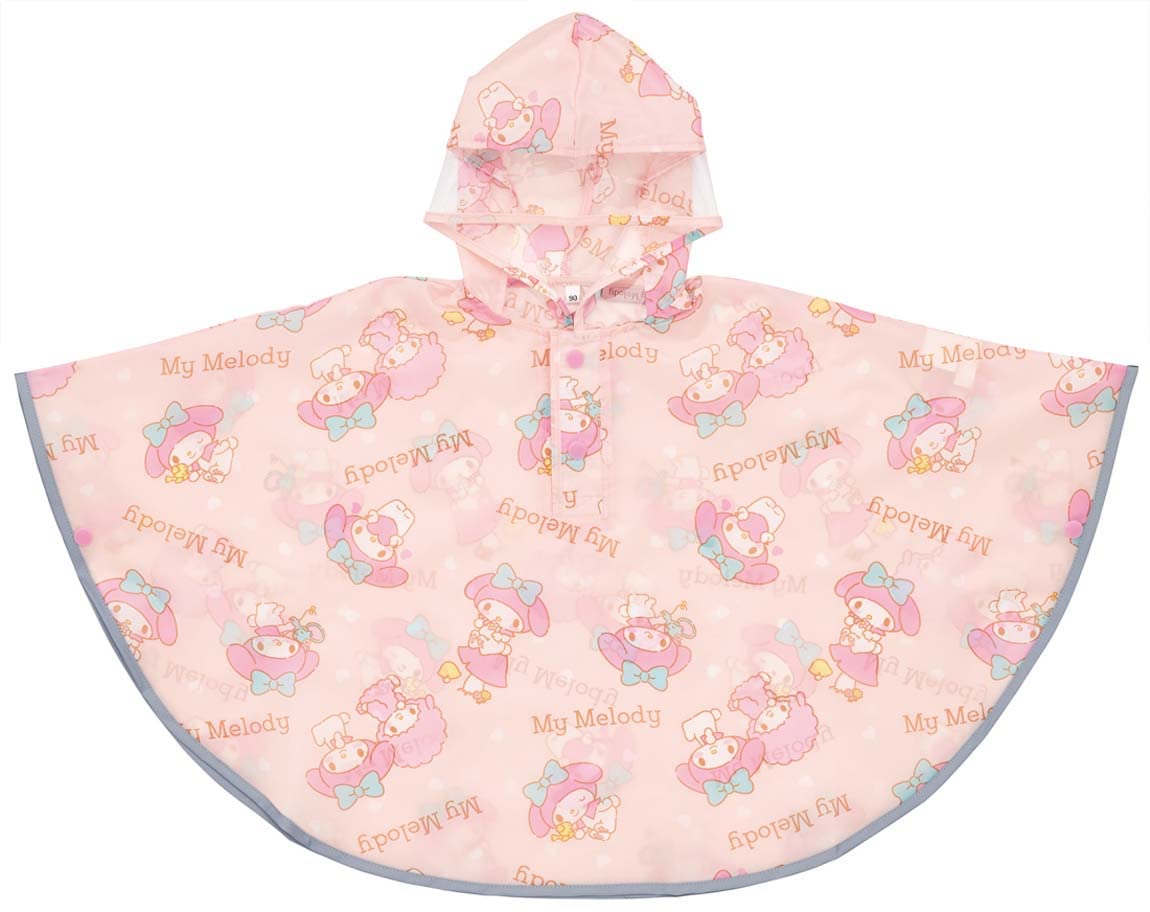 Плащ-пончо дощовик Skater для дітей, відповідний зріст 80-100 см, Sanrio My Melody RAPO2-A
Плащ-пончо дощовик Skater для дітей, відповідний зріст 80-100 см, Sanrio My Melody RAPO2-A