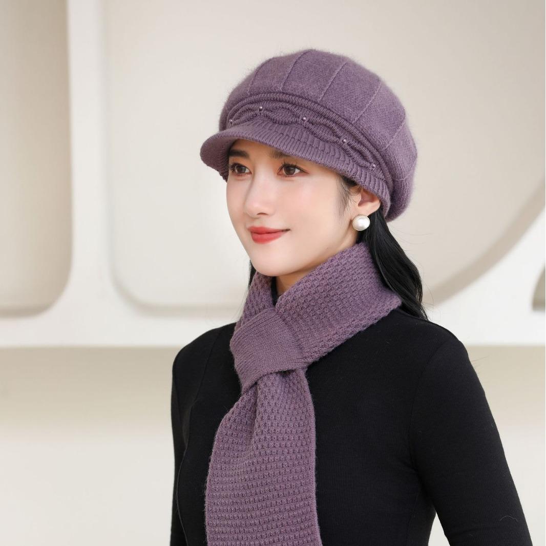 Autumn and Winter Women Wool Knitted Hat Winter Fashionable and Fashionable Thick Warm Wool Hat Rabbit Hair average size
Autumn and Winter Women Wool Knitted Hat Winter Fashionable and Fashionable Thick Warm Wool Hat Rabbit Hair average size