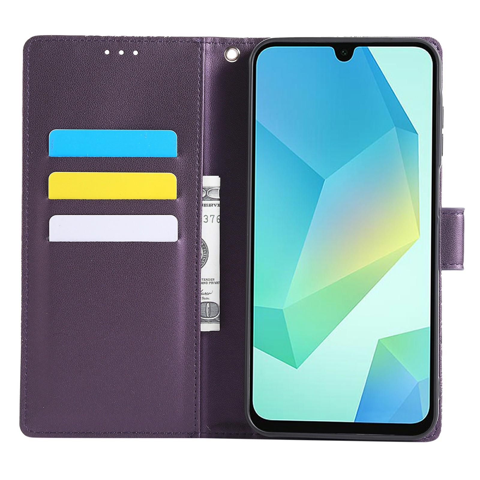For Samsung Galaxy A14 4G/5G Case Rose Flower PU Leather Wallet Phone Cover with 3 Card Slots Dark Purple
For Samsung Galaxy A14 4G/5G Case Rose Flower PU Leather Wallet Phone Cover with 3 Card Slots Dark Purple