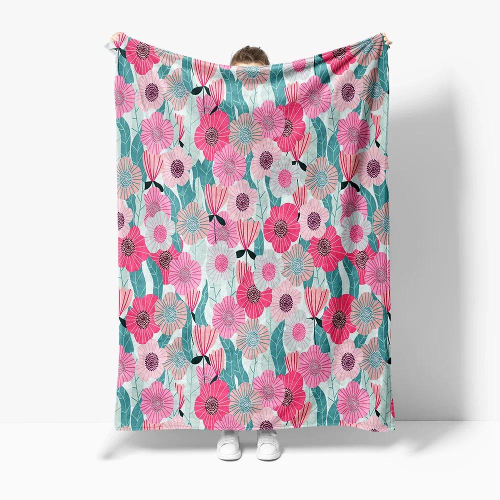 Cute Floral Baby Blanket for Sofa Bed Travel Camping Living Room Office Conditioning Blanket for All Seasons Gifts 75x90cm
Cute Floral Baby Blanket for Sofa Bed Travel Camping Living Room Office Conditioning Blanket for All Seasons Gifts 75x90cm