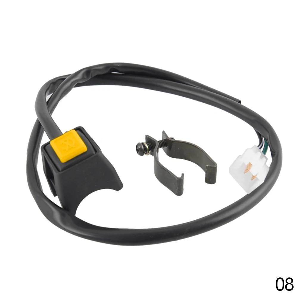 22 мм прочный квадроцикл для мотоцикла, двойной спортивный квадроцикл, звуковой сигнал, кнопка выключения и остановки, аксессуары для мотоциклов, переключатели на ручке управления Flameout Yellow
22 мм прочный квадроцикл для мотоцикла, двойной спортивный квадроцикл, звуковой сигнал, кнопка выключения и остановки, аксессуары для мотоциклов, переключатели на ручке управления Flameout Yellow