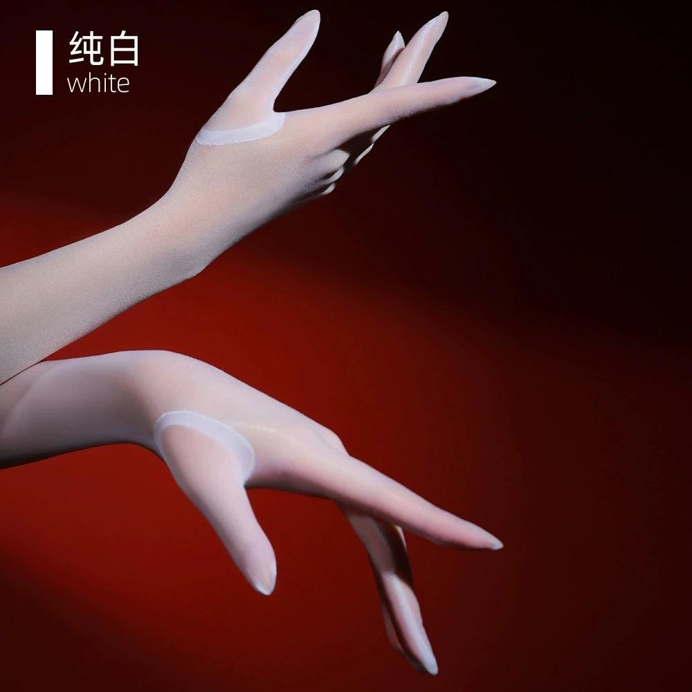 Sexy Women 3D Thin Elastic Oil Glossy Long Glove Sheer See Through Shiny Sunscreen Long Glove Driving Dance Maid Gloves One Size
Sexy Women 3D Thin Elastic Oil Glossy Long Glove Sheer See Through Shiny Sunscreen Long Glove Driving Dance Maid Gloves One Size