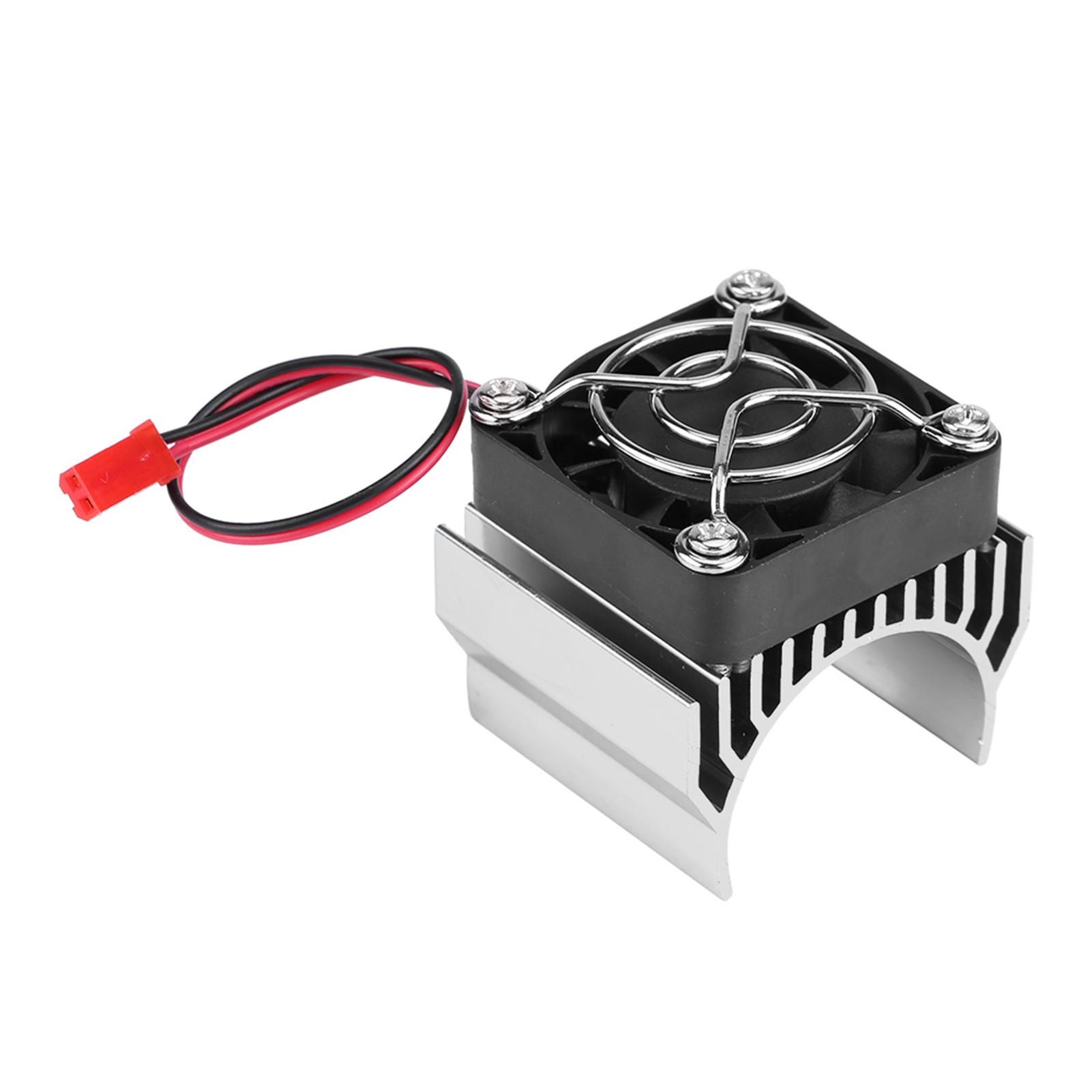 Heat Sink With Cooling Fan for 110 Scale Electric RC Car 540 550 3650 Motor (Silver) срібний
Heat Sink With Cooling Fan for 110 Scale Electric RC Car 540 550 3650 Motor (Silver) срібний