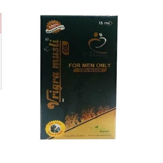 Vrigra Musli Oil for Men Only 15 ml Oil
Vrigra Musli Oil for Men Only 15 ml Oil