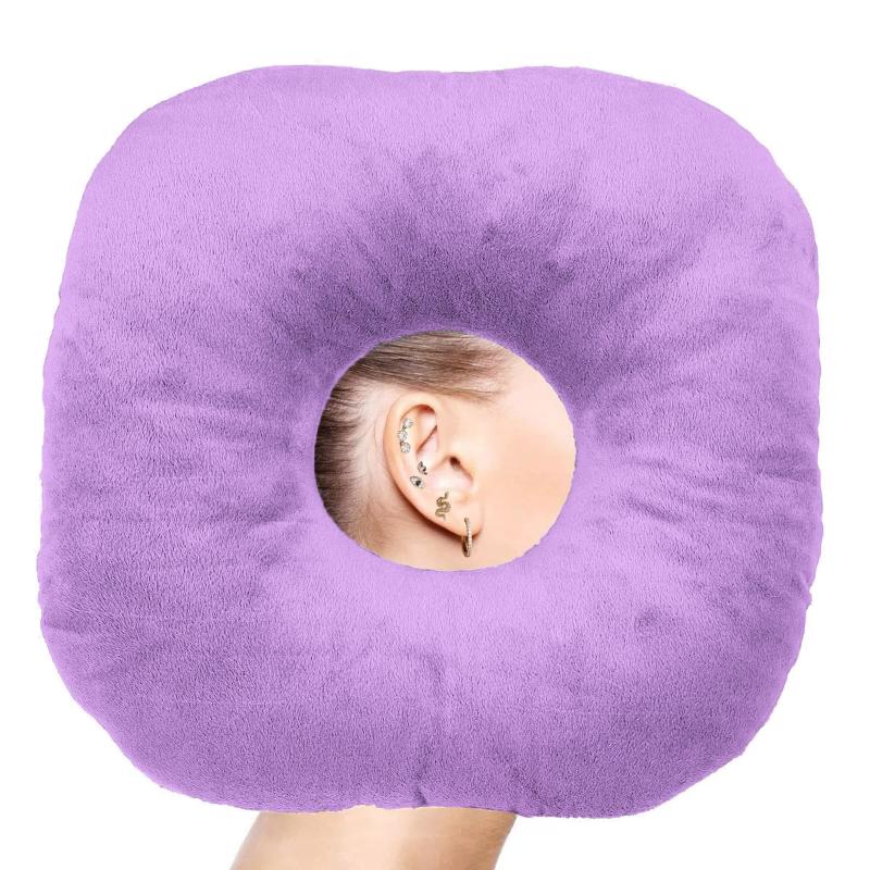 Ear Piercing Pillow For Side Sleepers O Shaped Ear Guards Pillow With Ear Hole For Home Travel For Pain Ear Pressure Sores фіолетовий
Ear Piercing Pillow For Side Sleepers O Shaped Ear Guards Pillow With Ear Hole For Home Travel For Pain Ear Pressure Sores фіолетовий