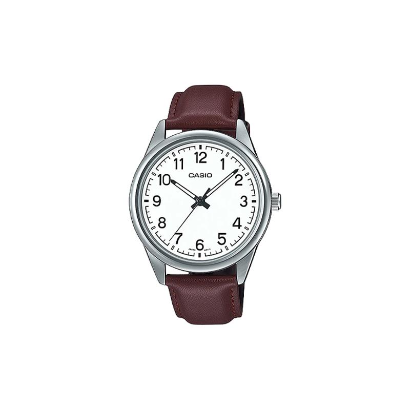 Casio STANDARD series simple retro small round watch business fashion digital dial quartz movement leather strap Japanese and Korean MTP-V005L-7B4 белый
Casio STANDARD series simple retro small round watch business fashion digital dial quartz movement leather strap Japanese and Korean MTP-V005L-7B4 белый