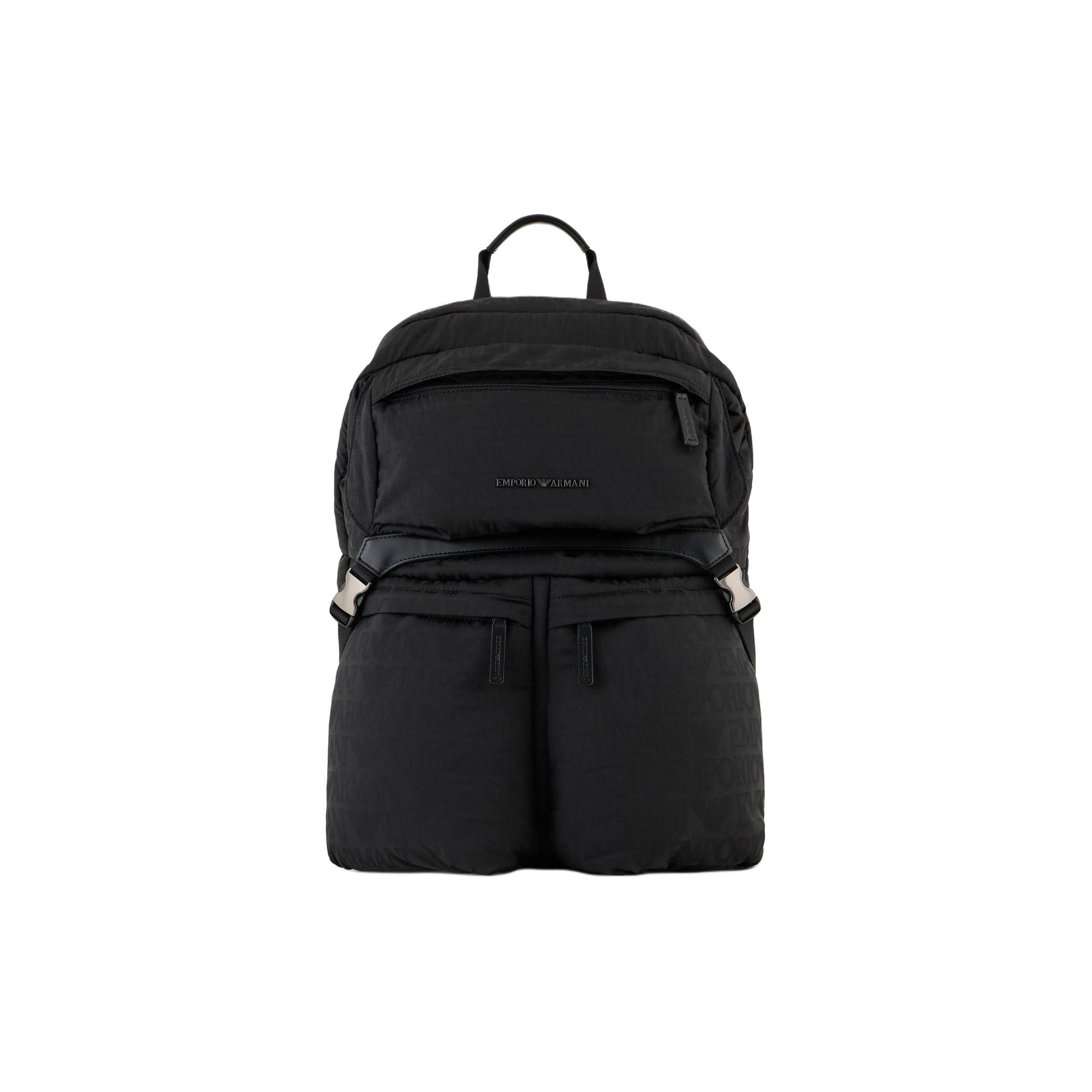 Emporio Armani Adjustable Shoulder Strap Logo Nylon Backpack Men Backpack Black Y4O447-YQ31K-180001 Basic Set (Bag+Dust Bag)
Emporio Armani Adjustable Shoulder Strap Logo Nylon Backpack Men Backpack Black Y4O447-YQ31K-180001 Basic Set (Bag+Dust Bag)