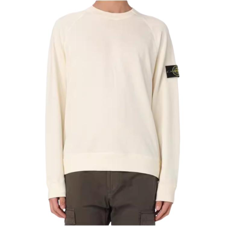 Stone Island Logo Patch Crew Neck Long Sleeve Sweatshirt Men sweatshirt Beige K1S156100023S0121-V0093 L
Stone Island Logo Patch Crew Neck Long Sleeve Sweatshirt Men sweatshirt Beige K1S156100023S0121-V0093 L
