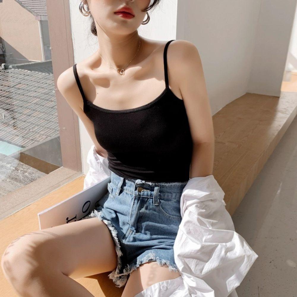 Summer Black White Bottoming Camisole Skinny Vest Modal Tank Top Women Sleeveless T-Shirt Thin Female Underwear Bralette Tops M белый
Summer Black White Bottoming Camisole Skinny Vest Modal Tank Top Women Sleeveless T-Shirt Thin Female Underwear Bralette Tops M белый