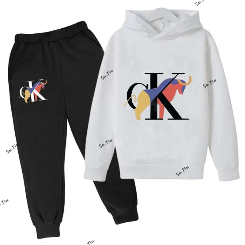 Boys Girls High-quality Brand Children Sweater Set 3-14 Years Clothes + Pants Sportswear Autumn Winter Children s Sweater
Boys Girls High-quality Brand Children Sweater Set 3-14 Years Clothes + Pants Sportswear Autumn Winter Children s Sweater
