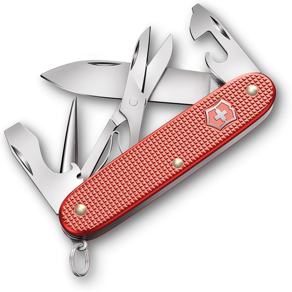 Victorinox Pioneer X Alox Limited Edition 2025 Stone Red Multi-Tool Swiss Army Knife 9 Functions Compact Design
Victorinox Pioneer X Alox Limited Edition 2025 Stone Red Multi-Tool Swiss Army Knife 9 Functions Compact Design