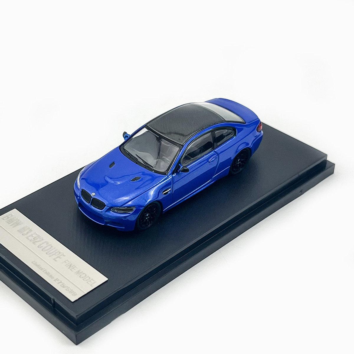 FINE MODEL 1:64 BMW M3 E92 Simulation Die Casting Alloy Car Model Collection Desktop Ornament Boy Toy Birthday Gift
FINE MODEL 1:64 BMW M3 E92 Simulation Die Casting Alloy Car Model Collection Desktop Ornament Boy Toy Birthday Gift