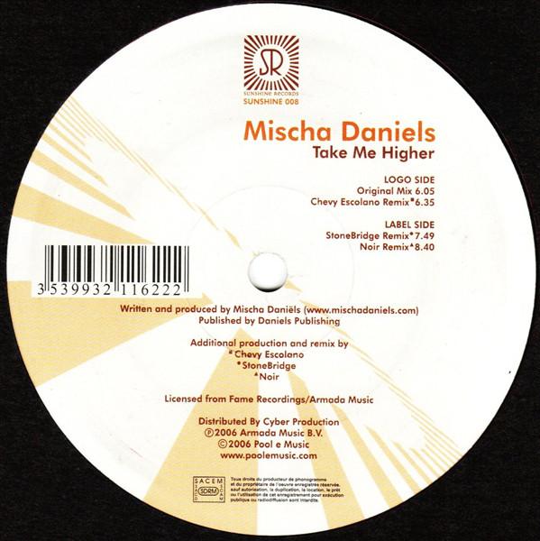 12inch Record MISCHA DANILS - Take Me Higher SUNSHINE008 Sunshine Record 2006 France Dance & Electronica Used
12inch Record MISCHA DANILS - Take Me Higher SUNSHINE008 Sunshine Record 2006 France Dance & Electronica Used