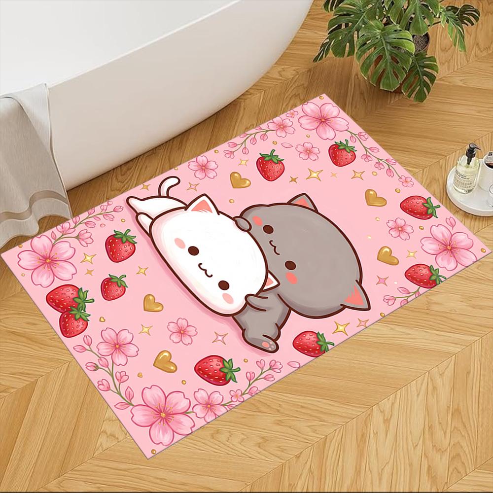 Cute Cats In Boat Lotus Pond Non-Slip Home Carpet Design for Office Decor Living Room Bedroom Gift 40cmx60cm
Cute Cats In Boat Lotus Pond Non-Slip Home Carpet Design for Office Decor Living Room Bedroom Gift 40cmx60cm