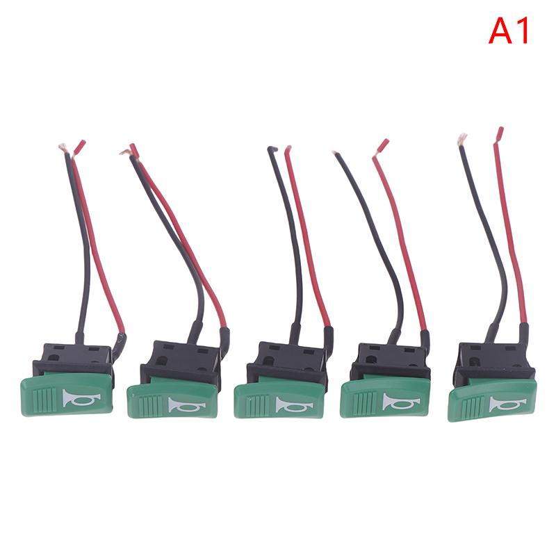 5 шт. Перемикач сигналу Кнопка автомобіля Електровелосипед Мотоцикл Сигнал Універсальний Миттєвий Натискний Рокерний Перемикач Пластик 2 контакти Самоповернення Зелений зелений
5 шт. Перемикач сигналу Кнопка автомобіля Електровелосипед Мотоцикл Сигнал Універсальний Миттєвий Натискний Рокерний Перемикач Пластик 2 контакти Самоповернення Зелений зелений