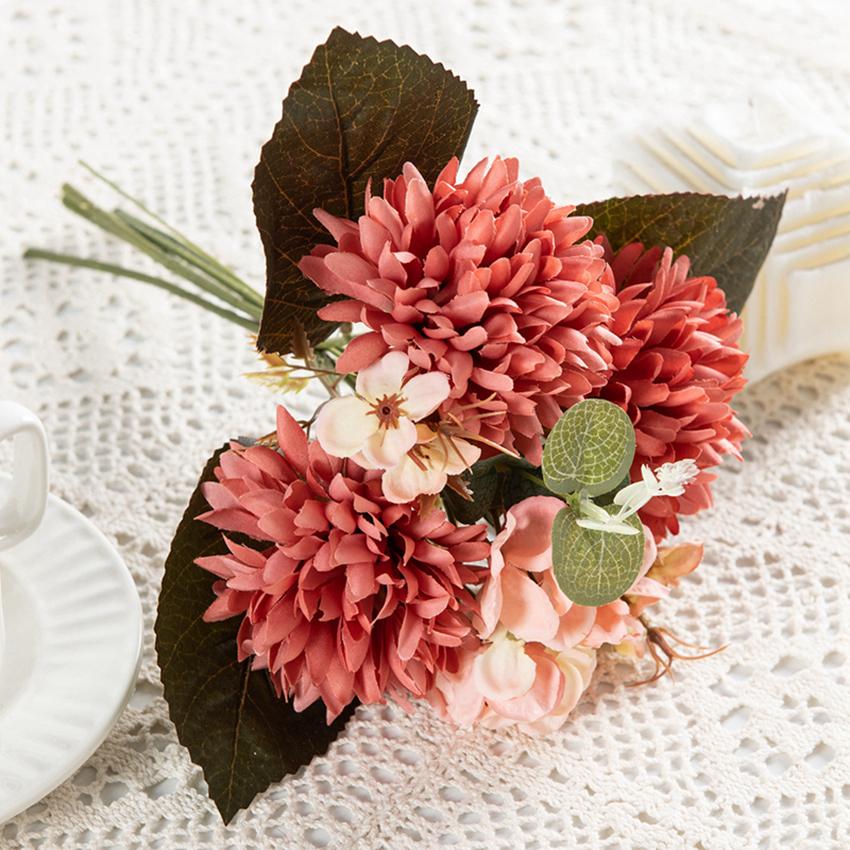 1/3pcs Artificial Flowers Bulbous Chrysanthemum Hydrangea Eucalyptus Leaves Silk Festival Wedding Bouquets Home Room Decorations 1PC
1/3pcs Artificial Flowers Bulbous Chrysanthemum Hydrangea Eucalyptus Leaves Silk Festival Wedding Bouquets Home Room Decorations 1PC