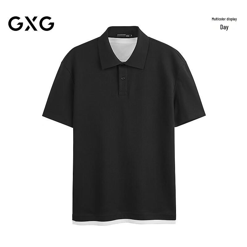GXG Men s Faux Two-Piece Lapel Polo Shirt XXXL
GXG Men s Faux Two-Piece Lapel Polo Shirt XXXL