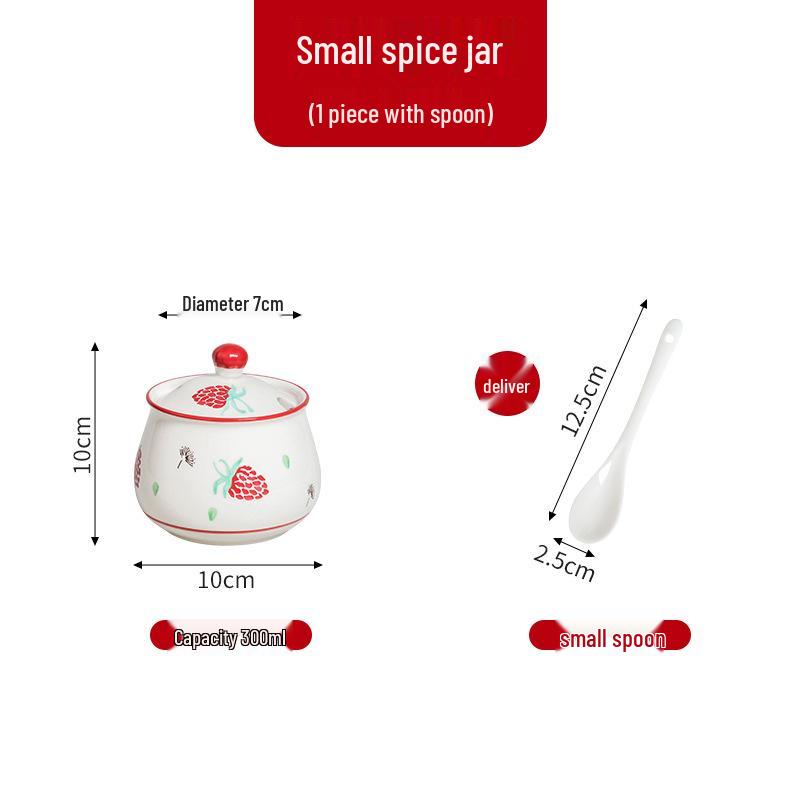 Japanese Ceramic Seasoning Jar Set - Creative Salt and Spice Storage for Kitchen
Japanese Ceramic Seasoning Jar Set - Creative Salt and Spice Storage for Kitchen