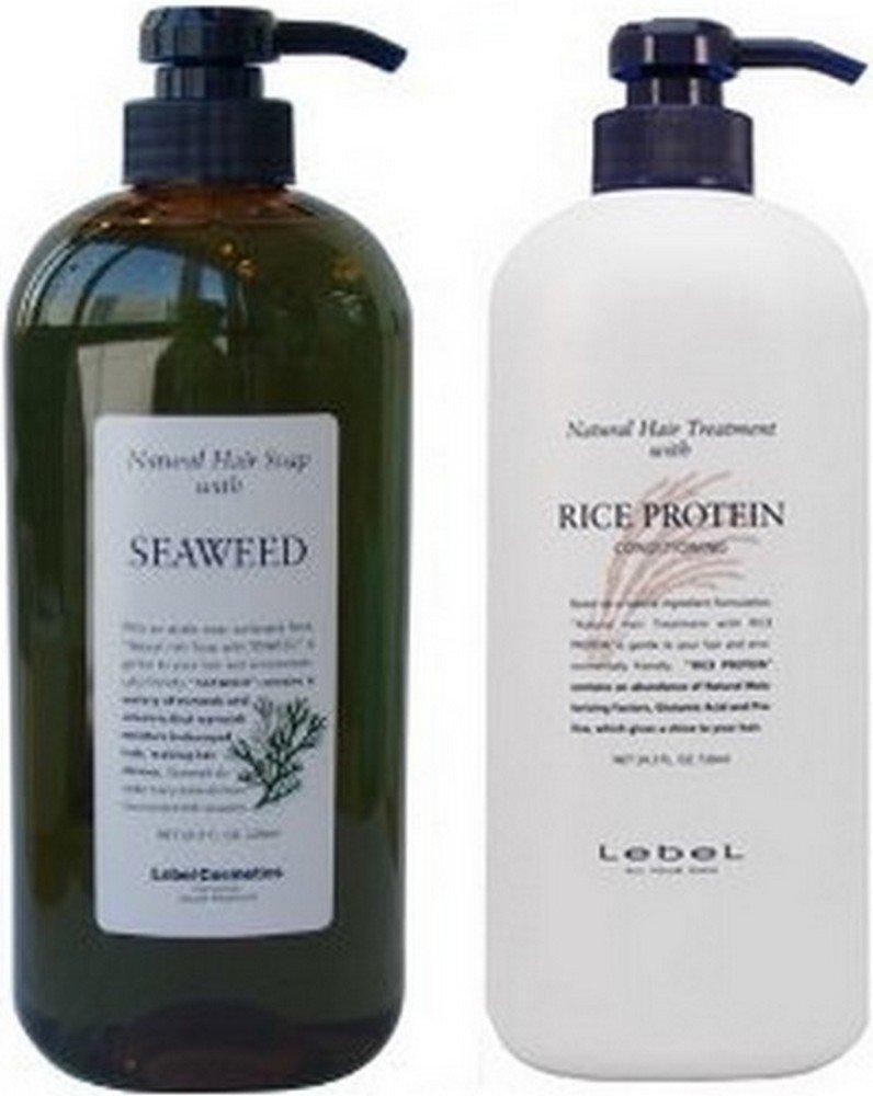 Набір шампуню та кондиціонера для волосся Lebel 720 мл & (SWSeaweed + RPRice Protein 720мл) білий
Набір шампуню та кондиціонера для волосся Lebel 720 мл & (SWSeaweed + RPRice Protein 720мл) білий