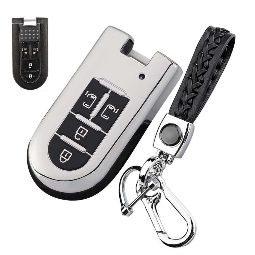 Чехол для ключа для Toyota, Чехол для смарт-ключа, Крышка для ключа, Разработан для Toyota, 4J DF T-DF-3J-T-PZ-12 серебряный
Чехол для ключа для Toyota, Чехол для смарт-ключа, Крышка для ключа, Разработан для Toyota, 4J DF T-DF-3J-T-PZ-12 серебряный