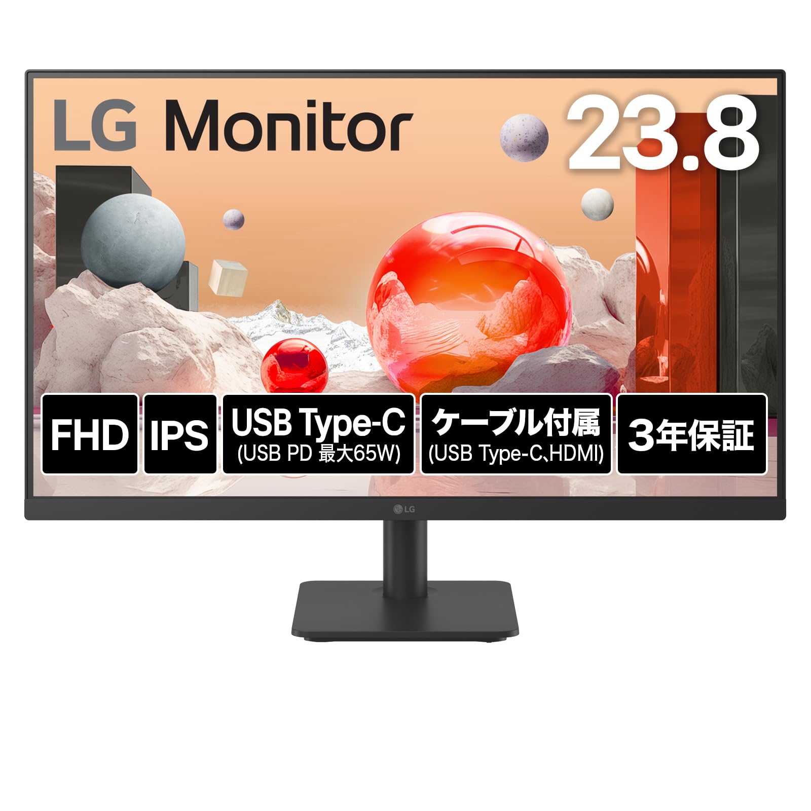 LG Monitor Display 24MS530B-B 23.8 inchFull HD (1920 x 1080)100HzIPSAnti-glareHDMI x 2USB Type-C (USB PD65W)Flicker SafeBlue Light Reduction
LG Monitor Display 24MS530B-B 23.8 inchFull HD (1920 x 1080)100HzIPSAnti-glareHDMI x 2USB Type-C (USB PD65W)Flicker SafeBlue Light Reduction