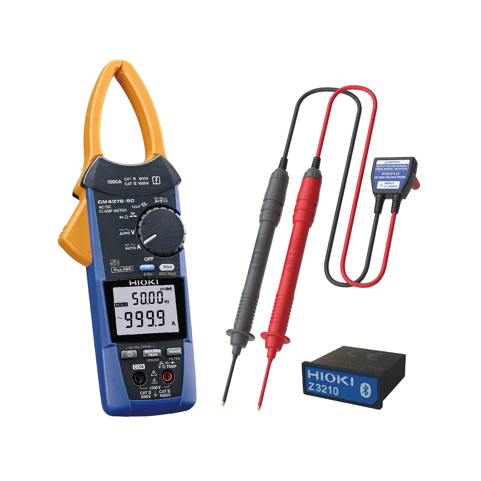 HIOKI Hioki Clamp Meter Solar Set Made in Japan Solar PV Solar High Voltage High Voltage CM4375-93 AC/DC
HIOKI Hioki Clamp Meter Solar Set Made in Japan Solar PV Solar High Voltage High Voltage CM4375-93 AC/DC