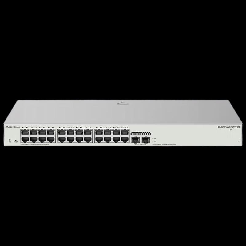 Ruijie RG-NBS3000-24GT2SFP Layer 2 Gigabit Managed Switch
Ruijie RG-NBS3000-24GT2SFP Layer 2 Gigabit Managed Switch