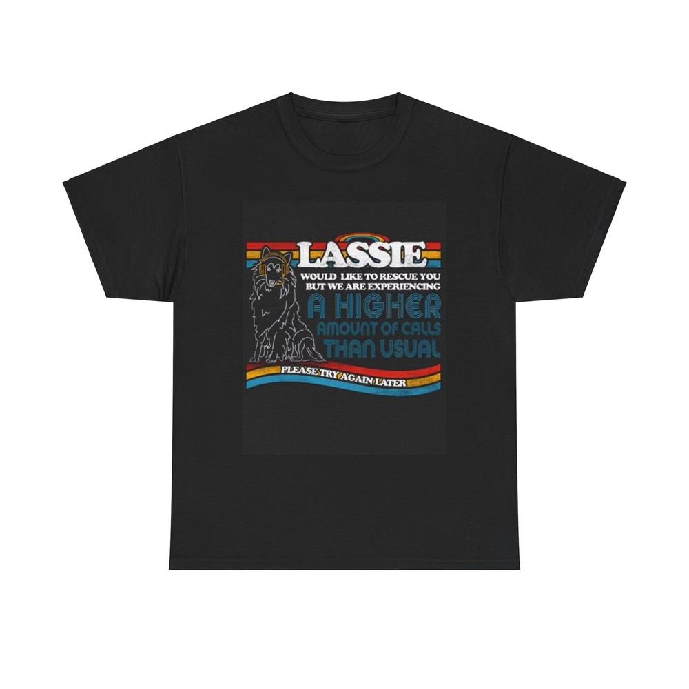 Funny Lassie Graphic T Shirt Vintage Show Movies 70s Dog Lover Unisex Heavy Unisex T-Shirt S
Funny Lassie Graphic T Shirt Vintage Show Movies 70s Dog Lover Unisex Heavy Unisex T-Shirt S