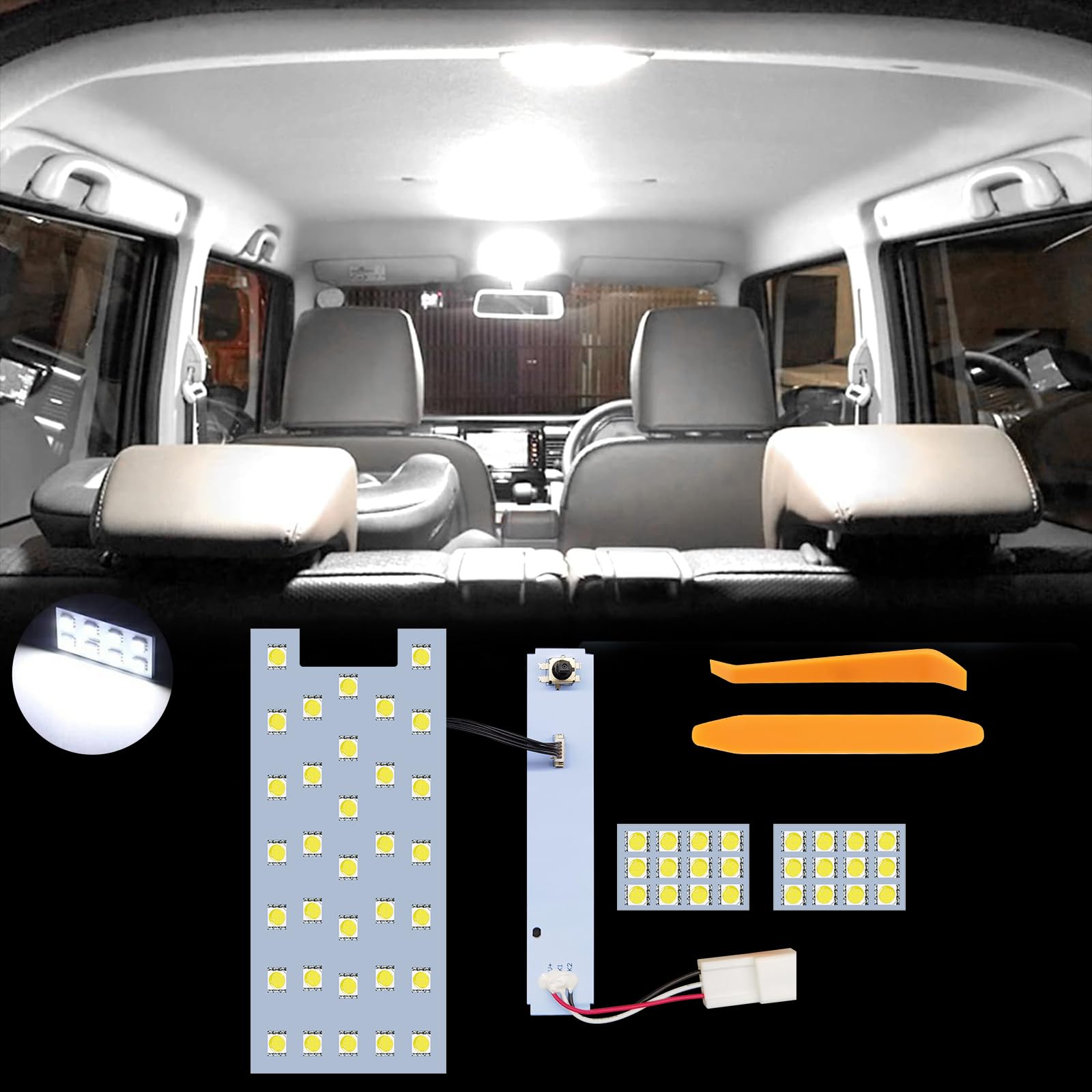 Zealsun 90 Series LED Room Lamp Custom interior parts specifically designed for 90 LED direct replacement for original no modification easy includes
Zealsun 90 Series LED Room Lamp Custom interior parts specifically designed for 90 LED direct replacement for original no modification easy includes
