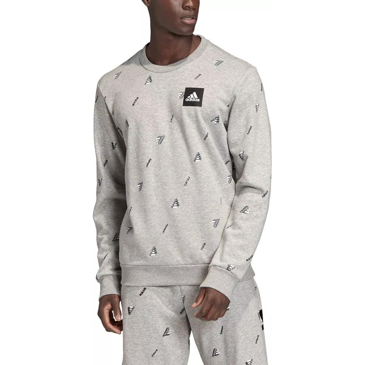 Adidas Must Haves, удобный свитер с круглым вырезом и длинным рукавом, мужская толстовка, серый цвет FL4025 M
Adidas Must Haves, удобный свитер с круглым вырезом и длинным рукавом, мужская толстовка, серый цвет FL4025 M