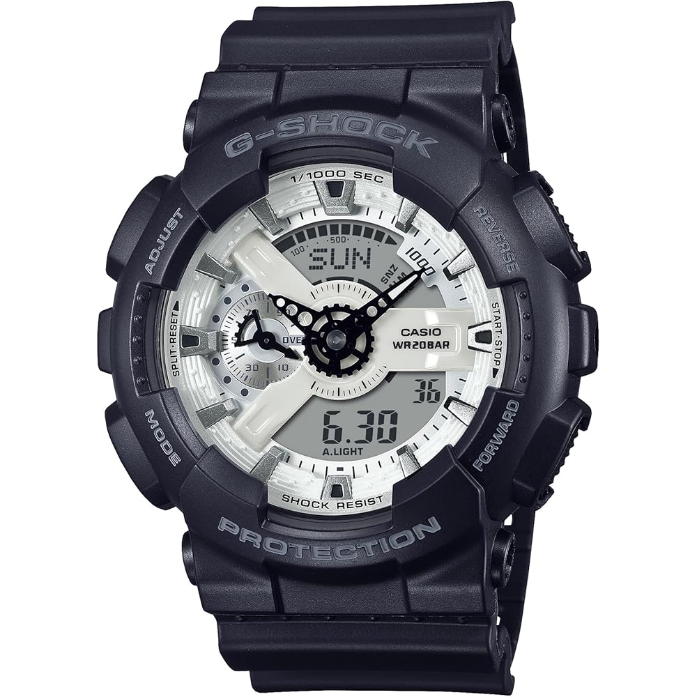 Casio G-Shock GA-110WD-1AJF Men s Watch Black and White Series Water Resistant Durable Design
Casio G-Shock GA-110WD-1AJF Men s Watch Black and White Series Water Resistant Durable Design