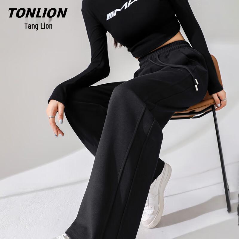 TonLion Women s Patchwork Straight-Leg Casual Pants L
TonLion Women s Patchwork Straight-Leg Casual Pants L