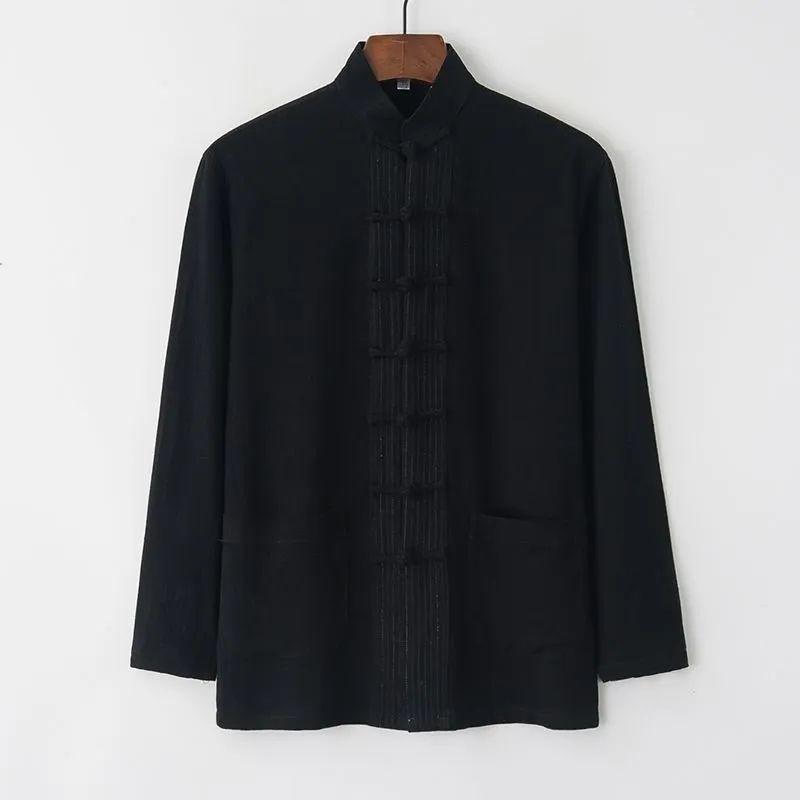 Loose Cotton Linen Chinese Style Women s Literary Retro Long-sleeved Shirt Hanfu Suit XS чорний
Loose Cotton Linen Chinese Style Women s Literary Retro Long-sleeved Shirt Hanfu Suit XS чорний