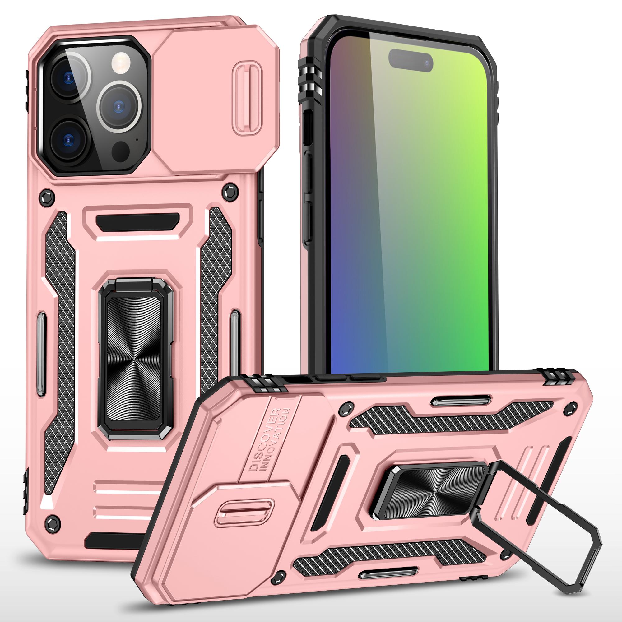 Armor Series For iPhone 16 Pro Case Slide Lens Lid PC+TPU Anti-Drop Kickstand Phone Cover G
Armor Series For iPhone 16 Pro Case Slide Lens Lid PC+TPU Anti-Drop Kickstand Phone Cover G
