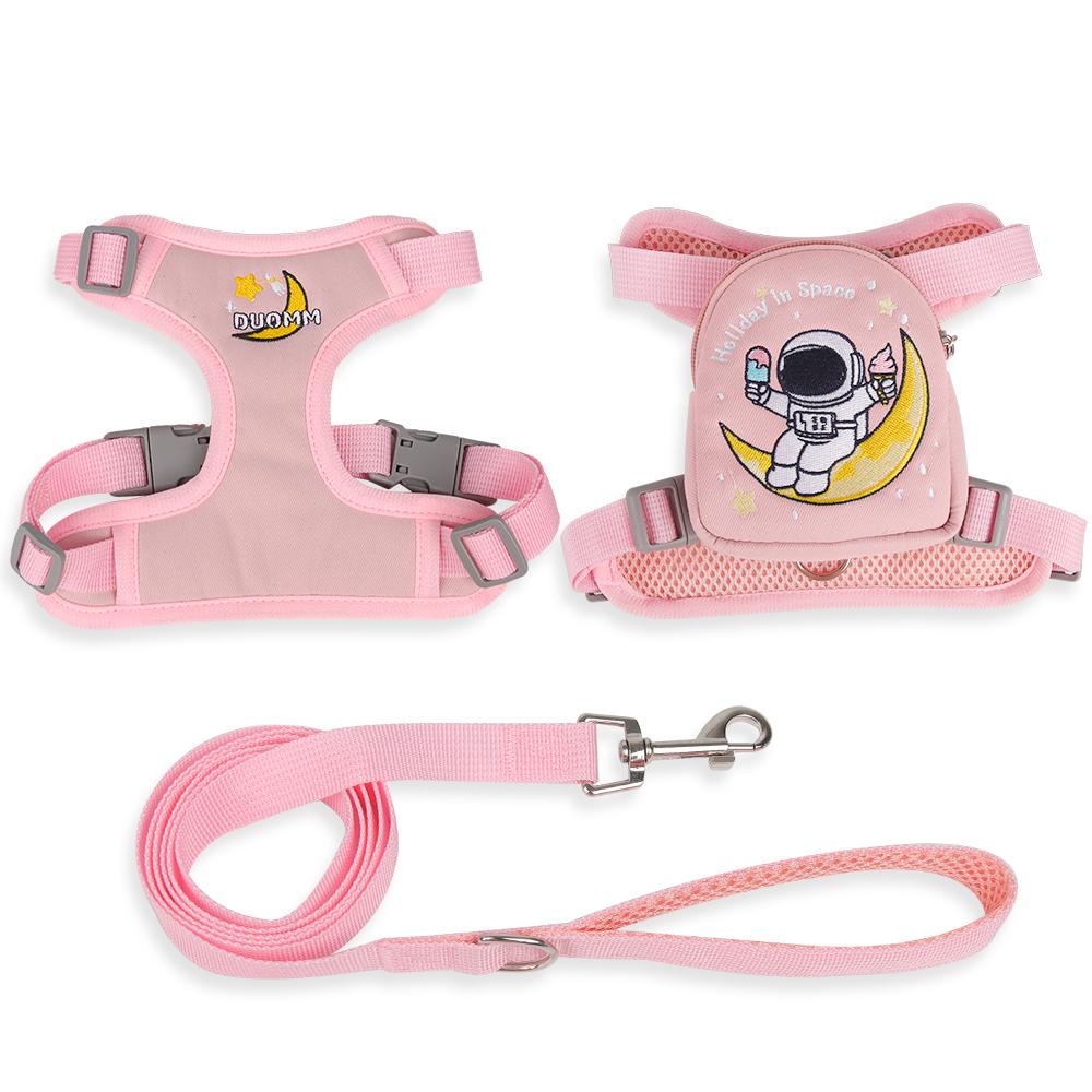 Cute Cartoon Pet Harness with Backpack Outdoor Travel Vest Type Small Meidum Dog Detachable Detachable Backpack XS chest 38-44cm розовый
Cute Cartoon Pet Harness with Backpack Outdoor Travel Vest Type Small Meidum Dog Detachable Detachable Backpack XS chest 38-44cm розовый