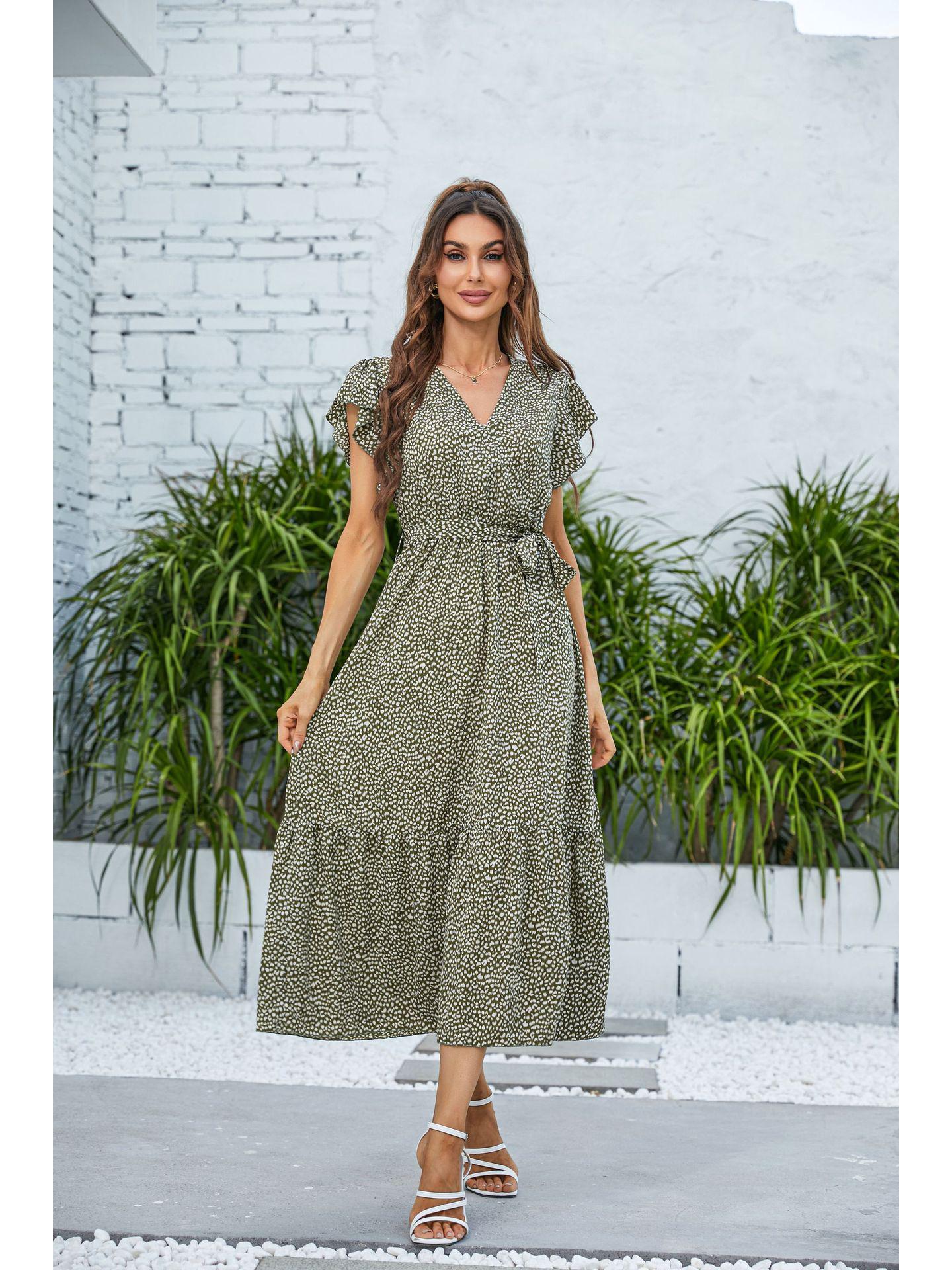 V-neck Printed Short-sleeved Women s Dress - 2023 Spring/Summer Collection XXL
V-neck Printed Short-sleeved Women s Dress - 2023 Spring/Summer Collection XXL