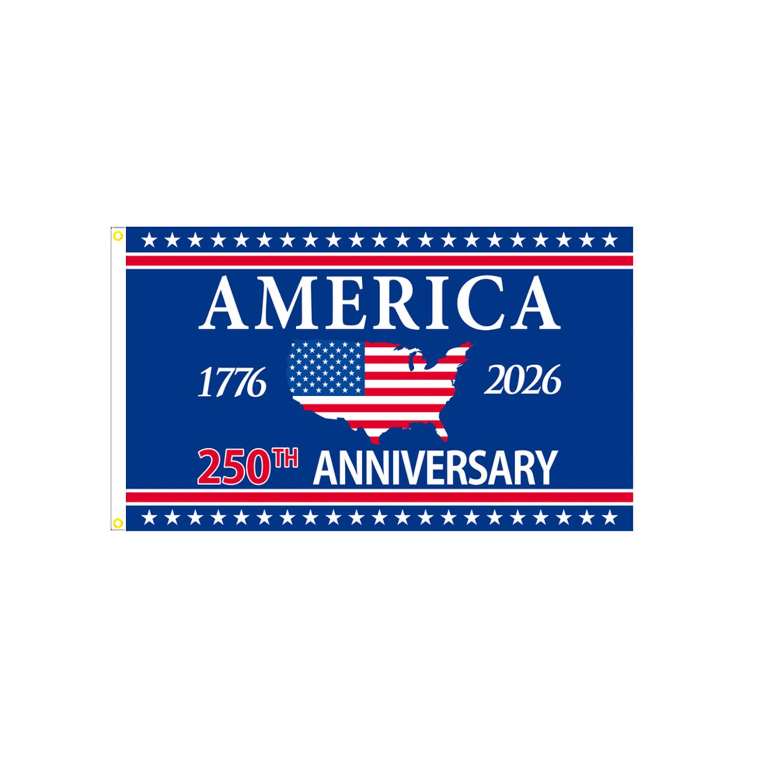 America 250th Anniversary 1776 2026 Flag States Map Design Commemorative with Stars for Outdoor Indoor Display One Size
America 250th Anniversary 1776 2026 Flag States Map Design Commemorative with Stars for Outdoor Indoor Display One Size