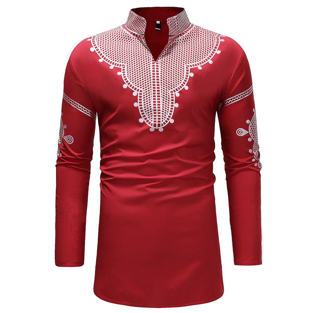 (SU)Мужчины осень зима роскошь африканских печати длинным рукавом Dashiki рубашку верхней блузка
(SU)Мужчины осень зима роскошь африканских печати длинным рукавом Dashiki рубашку верхней блузка