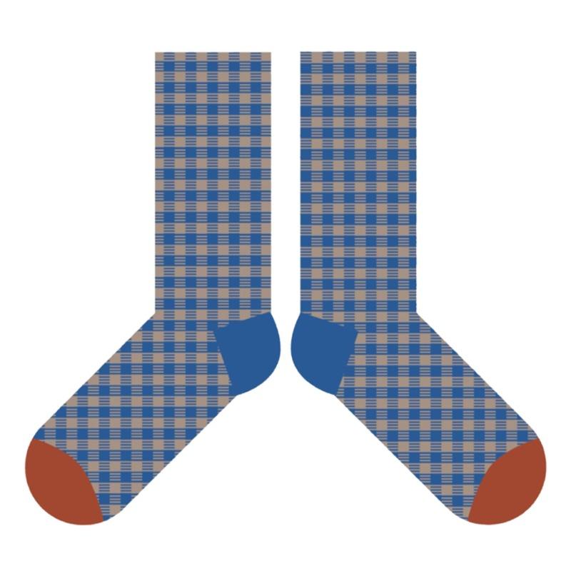 Thin Anti-twist Check Pattern Pile Socks with Dopamine Design Feature - Summer Girls Sweat-absorbing and Anti-slip Cotton Sports Mid-calf Socks 1 pair темно-синий
Thin Anti-twist Check Pattern Pile Socks with Dopamine Design Feature - Summer Girls Sweat-absorbing and Anti-slip Cotton Sports Mid-calf Socks 1 pair темно-синий
