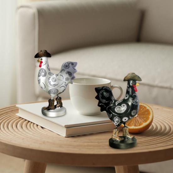 Cowboy Rooster Resin Figurine Cartoon Boot Cock Statue Animal Sculpture Home Office Desktop Decoration Ornament білий
Cowboy Rooster Resin Figurine Cartoon Boot Cock Statue Animal Sculpture Home Office Desktop Decoration Ornament білий