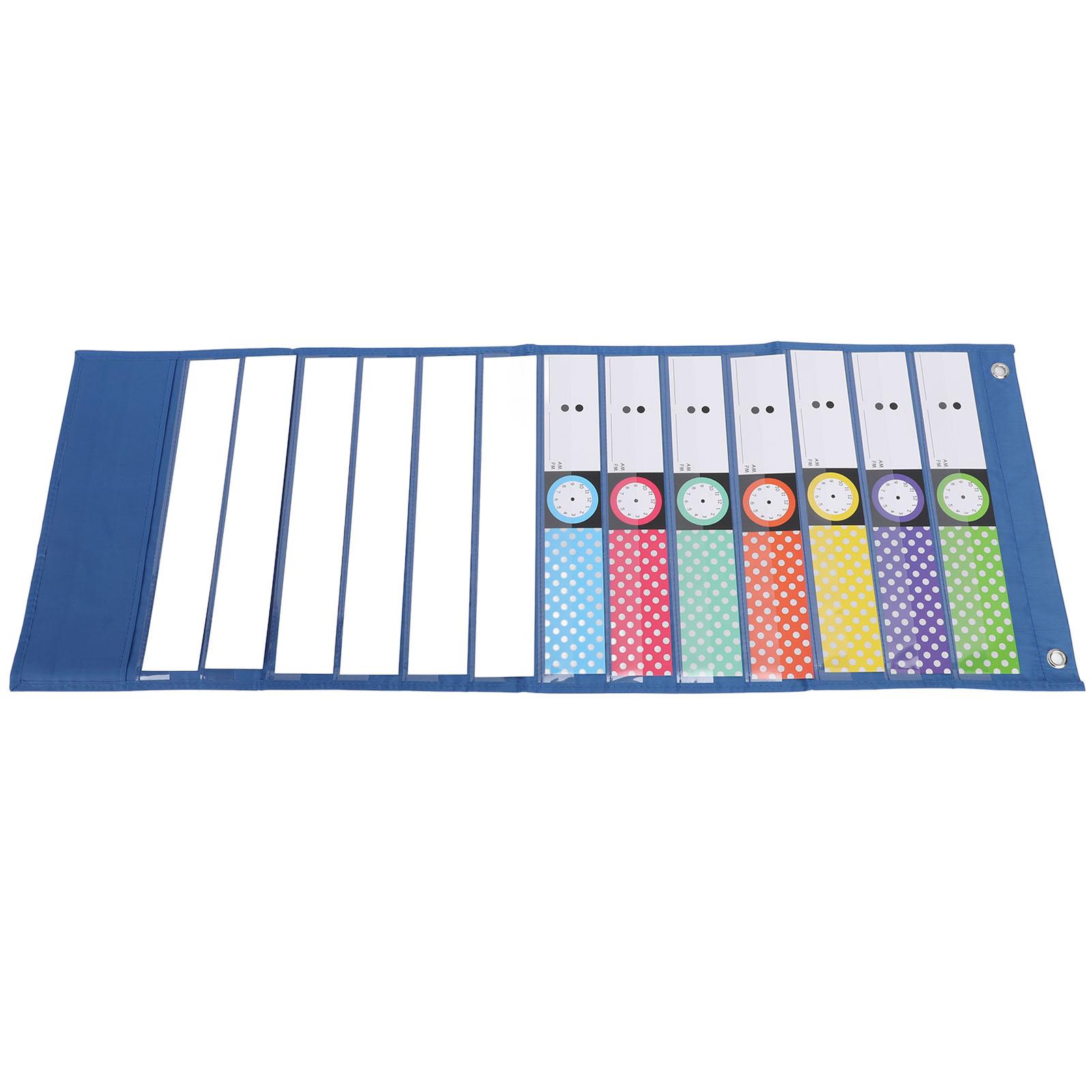 Daily Schedule Pocket Chart Teaching Scheduling Class Schedule Pocket Chart for Classroom Home with 13pcs Cards 2 Hooks
Daily Schedule Pocket Chart Teaching Scheduling Class Schedule Pocket Chart for Classroom Home with 13pcs Cards 2 Hooks