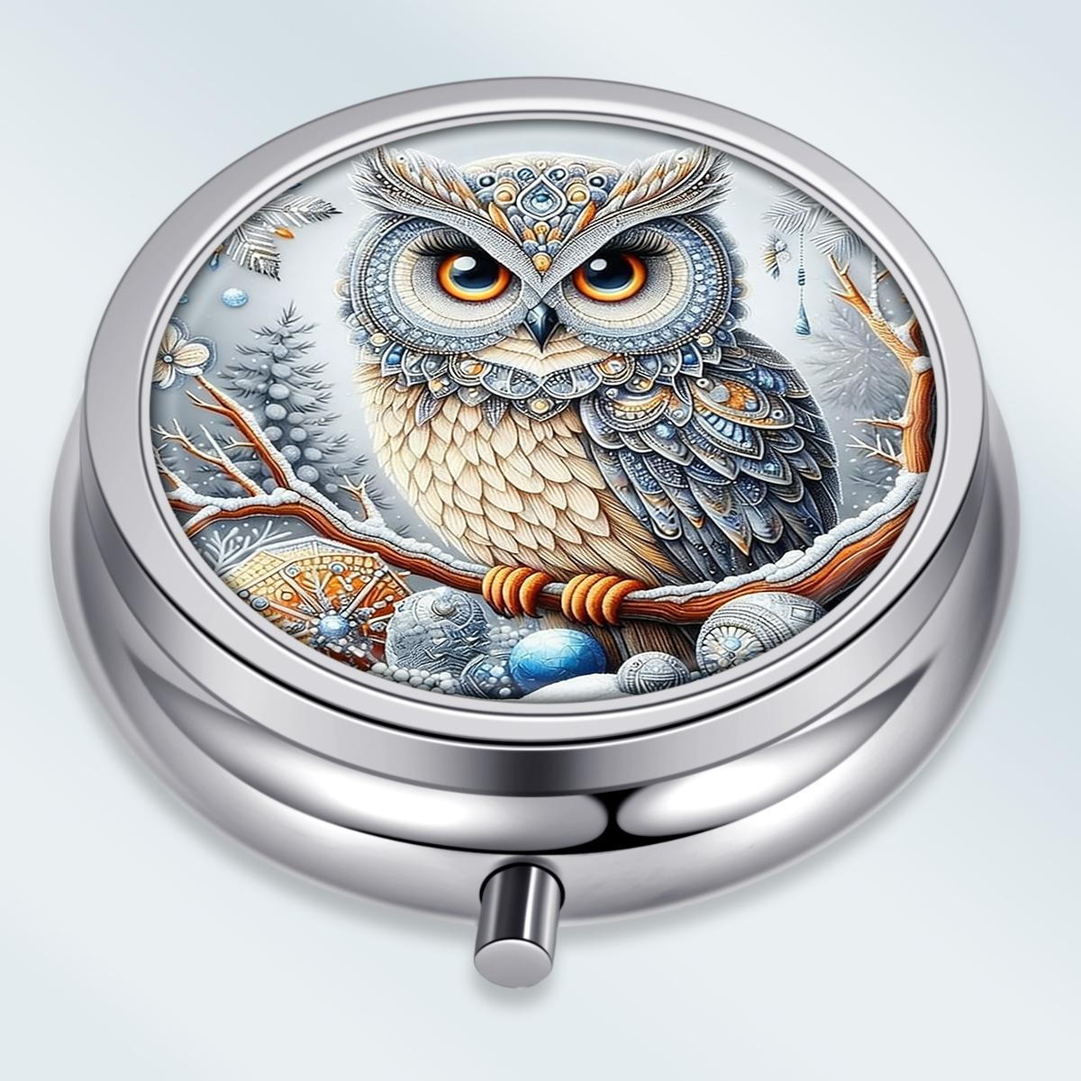 Portable Pill Box with 3 Compartments, Mini Metal Medicine Organizer Case, Cute Printed Pill Container for Vitamins, Pills, Jewelry, Travel, Daily Use різнокольоровий
Portable Pill Box with 3 Compartments, Mini Metal Medicine Organizer Case, Cute Printed Pill Container for Vitamins, Pills, Jewelry, Travel, Daily Use різнокольоровий