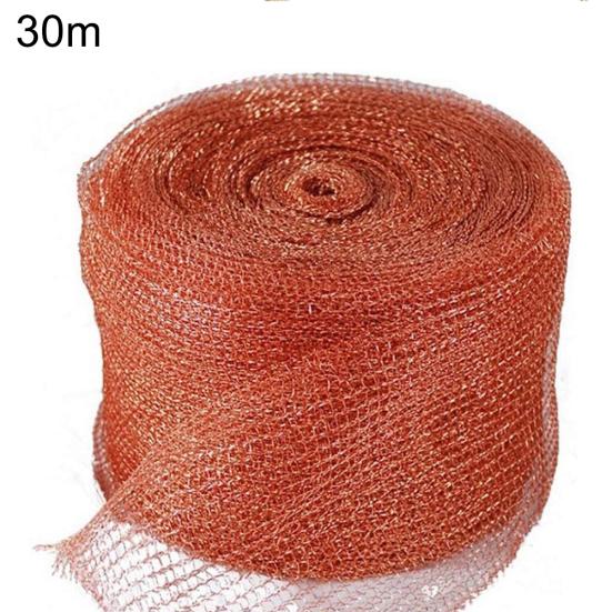 Вязаная медная сетка для защиты от укусов 6/15/30 м, блокатор пещерных отверстий для летучей мыши 30m
Вязаная медная сетка для защиты от укусов 6/15/30 м, блокатор пещерных отверстий для летучей мыши 30m