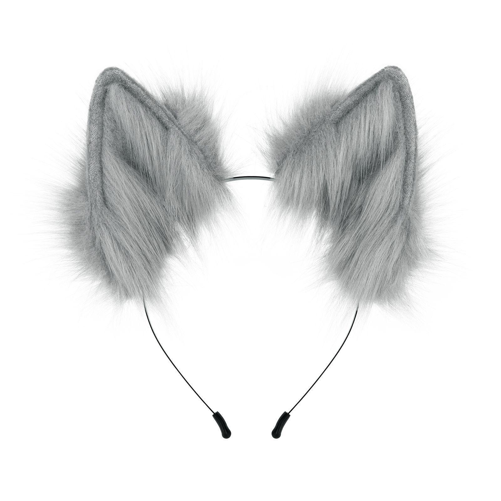 Faux Fur Wolf Ear Headband for Cosplay and Role-Playing
Faux Fur Wolf Ear Headband for Cosplay and Role-Playing
