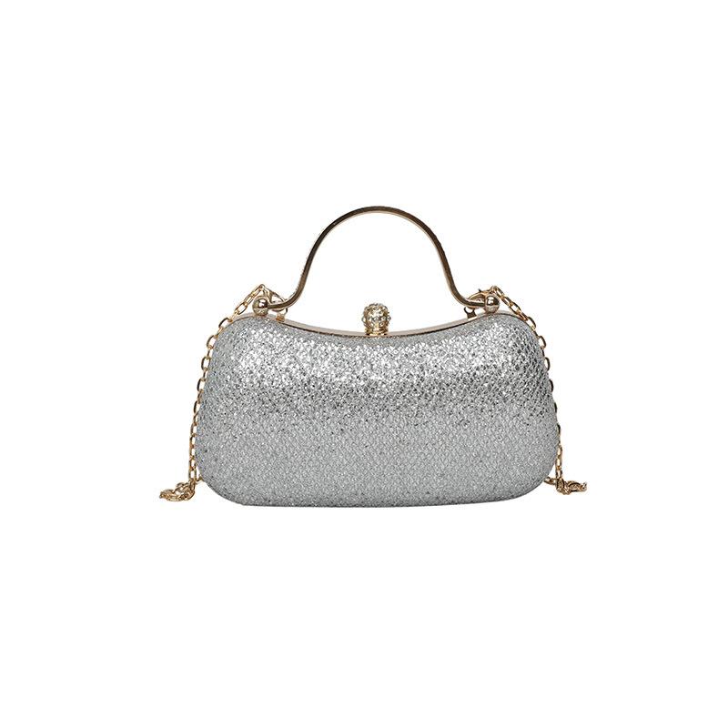 1pc New Fashion Chain Handbag Banquet Shoulder Slung Small Unique Handbag Gold Bag Dinner Bag Storage Bag
1pc New Fashion Chain Handbag Banquet Shoulder Slung Small Unique Handbag Gold Bag Dinner Bag Storage Bag
