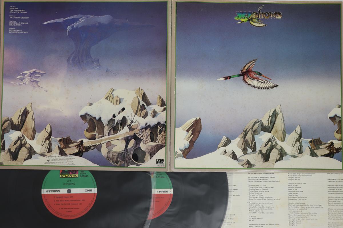 LP Record YES Yesshows P55656A ATLANTIC 1980 Japan Rock Used
LP Record YES Yesshows P55656A ATLANTIC 1980 Japan Rock Used