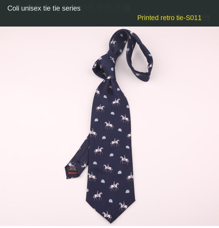 Ретро широкая версия в стиле Гонконга, тонкий стиль, интересный итальянский стиль, мужской и женский модный костюм, напечатанный галстук
Ретро широкая версия в стиле Гонконга, тонкий стиль, интересный итальянский стиль, мужской и женский модный костюм, напечатанный галстук