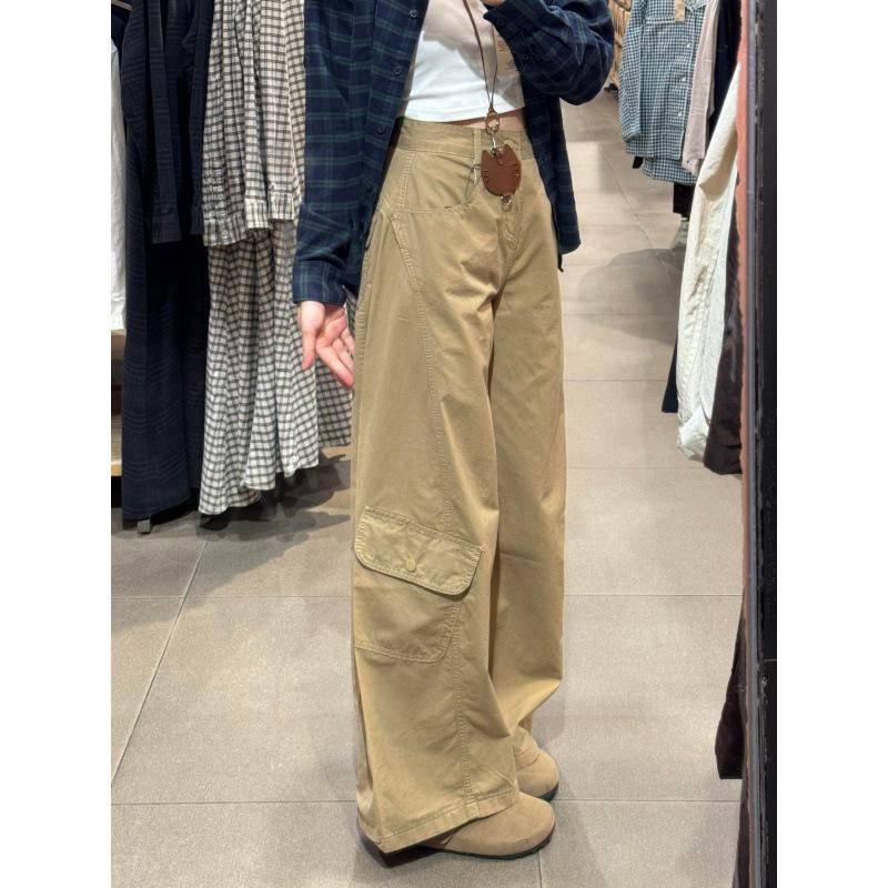 Ретро джинсы больших размеров с высокой посадкой, стройнящие, для женщин с фигурой «груша» - осенние прямые брюки с широкими штанинами L
Ретро джинсы больших размеров с высокой посадкой, стройнящие, для женщин с фигурой «груша» - осенние прямые брюки с широкими штанинами L