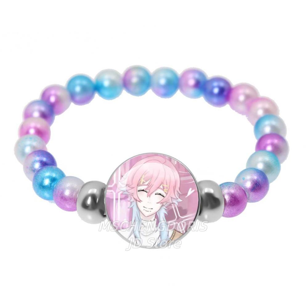14 Days With You Anime Bracelet Fukuhara Tamon Anime Glass Cabochon Handmade Colorful Beads Bracelet Jewelry Charm Fans Gift
14 Days With You Anime Bracelet Fukuhara Tamon Anime Glass Cabochon Handmade Colorful Beads Bracelet Jewelry Charm Fans Gift