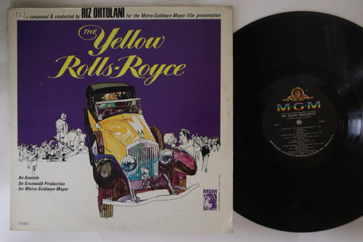 LP Record OST, RIZ ORTOLANI - Yellow Rolls-royce E4292 MGM 1965 US Soundtracks & Musicals Used
LP Record OST, RIZ ORTOLANI - Yellow Rolls-royce E4292 MGM 1965 US Soundtracks & Musicals Used
